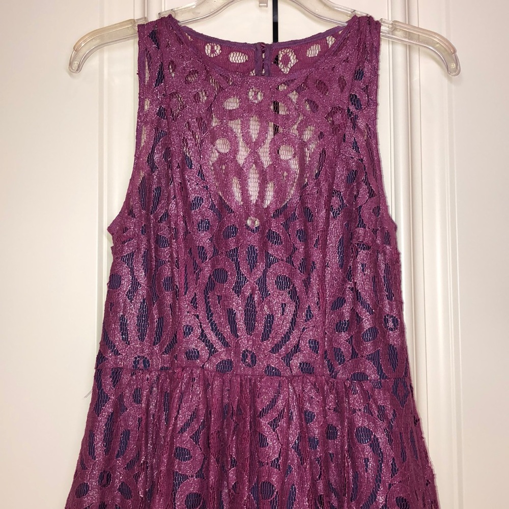 Anthropologie Lace Party Dress
